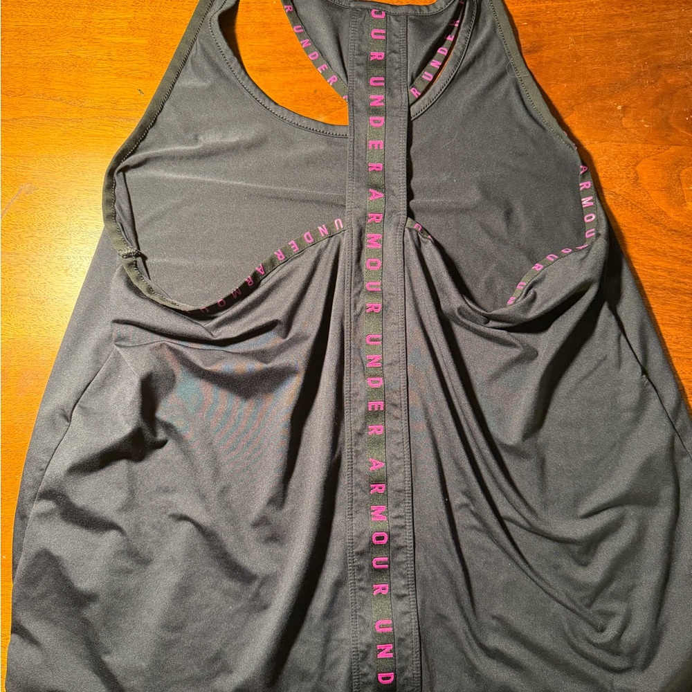 Under Armor tank top for workouts